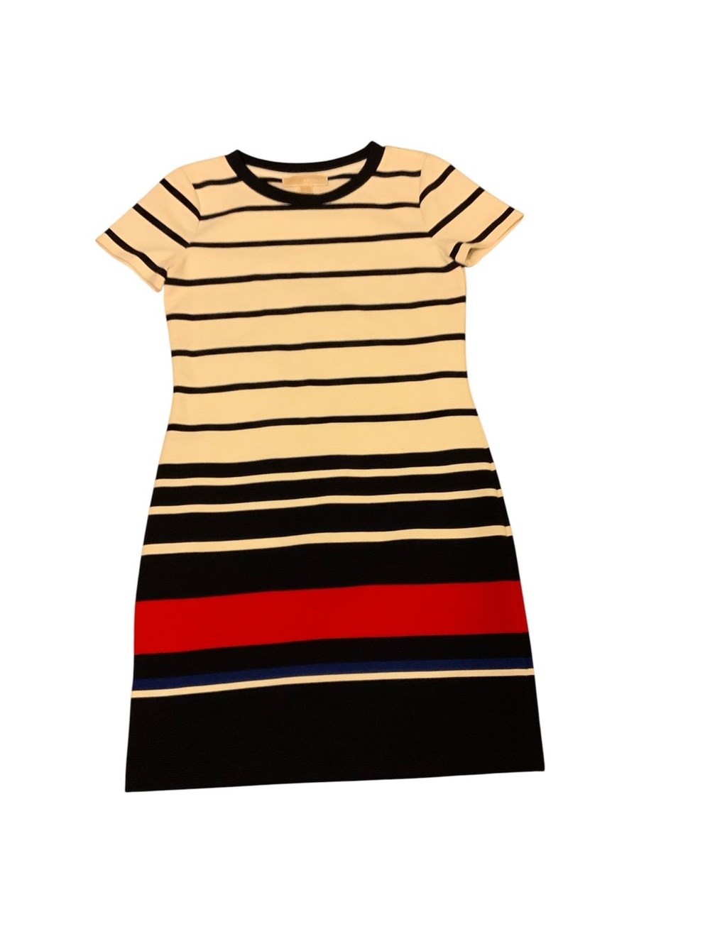 Michael Kors Striped Short Sleeve Dress - Picture 2 of 6